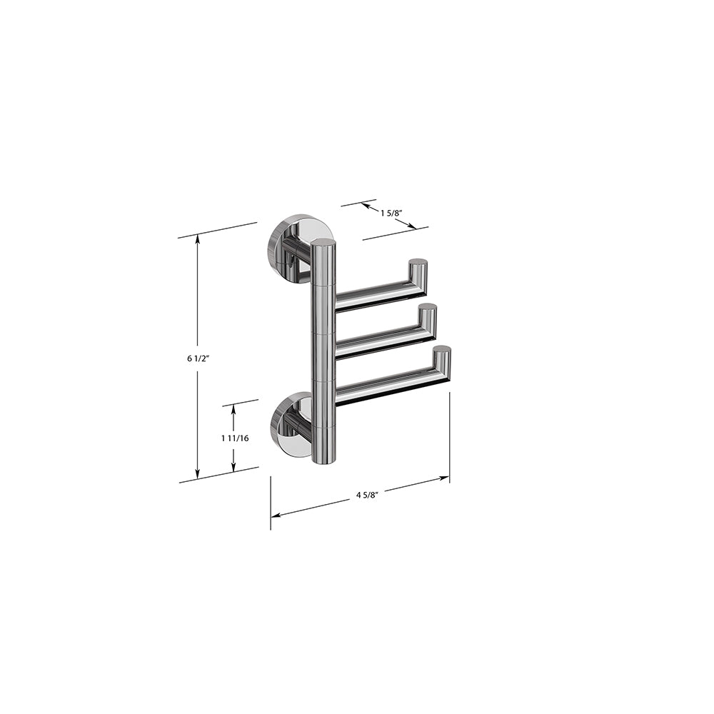 Lava Swivel Towel Hook