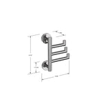 Lava Swivel Towel Hook