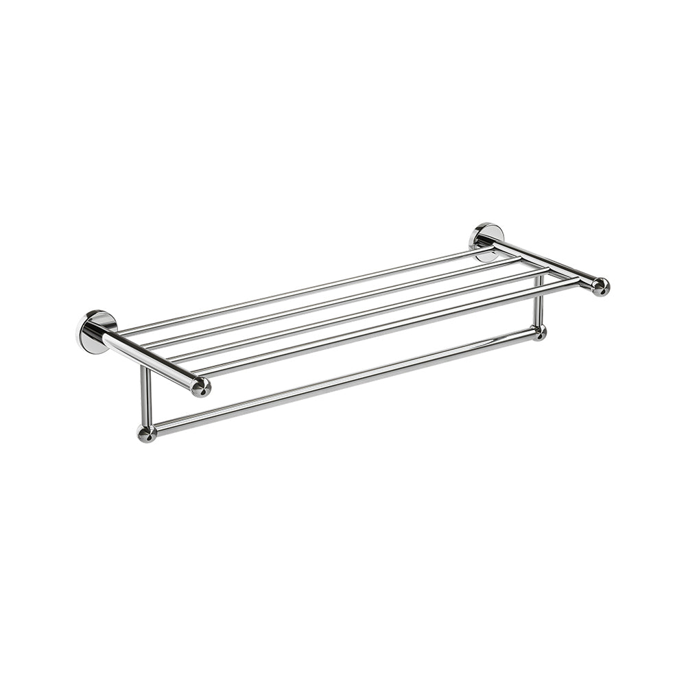 Ember Towel Shelf With Bar