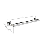 Vapor 24″ Double Towel Bar