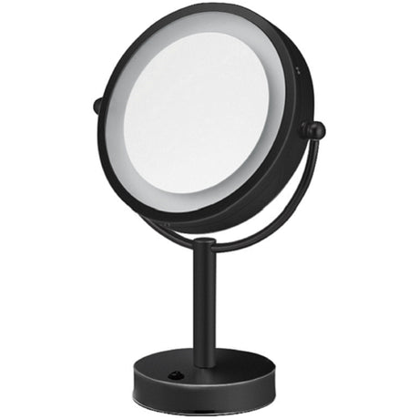8.5″ Double Sided Lighted Free Standing Mirror Zoom 5x - image 7
