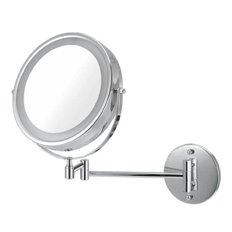 8.5″ Double Sided Lighted Wall Mounted Mirror Zoom 5x - image 3