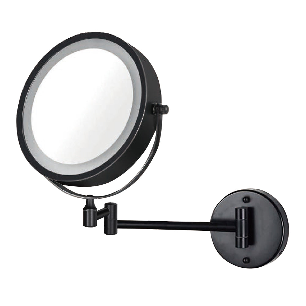 8.5″ Double Sided Lighted Wall Mounted Mirror Zoom 5x