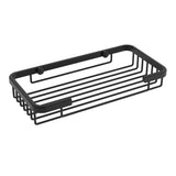 Shower Basket in Matte Black