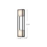 Kuzco Vail 32-in Exterior Wall Sconce