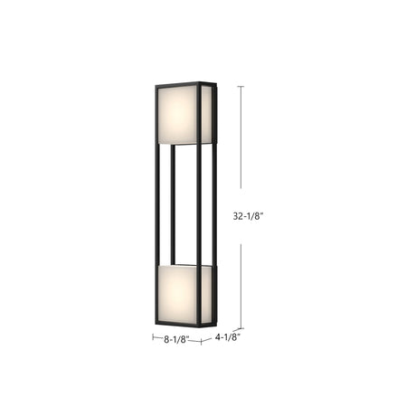 Kuzco Vail 32-in Exterior Wall Sconce