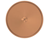 Vanity Vessel 16" Semi-Inset Round Vessel Sink, SUS304 with Fixed Drain