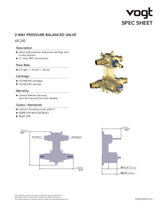 2-WAY PB VALVE