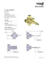 3/4" 3-WAY DIVERTER VALVE