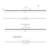 Kuzco Vega Minor 48-in Vanity Light
