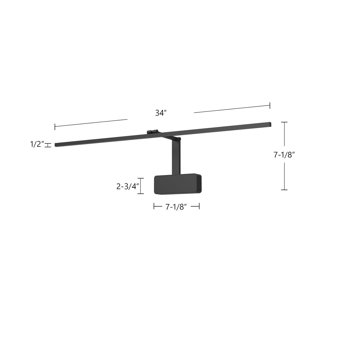 Kuzco Vega Minor Picture 34-in Wall/Picture Light