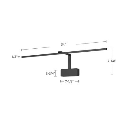Kuzco Vega Minor Picture 34-in Wall/Picture Light