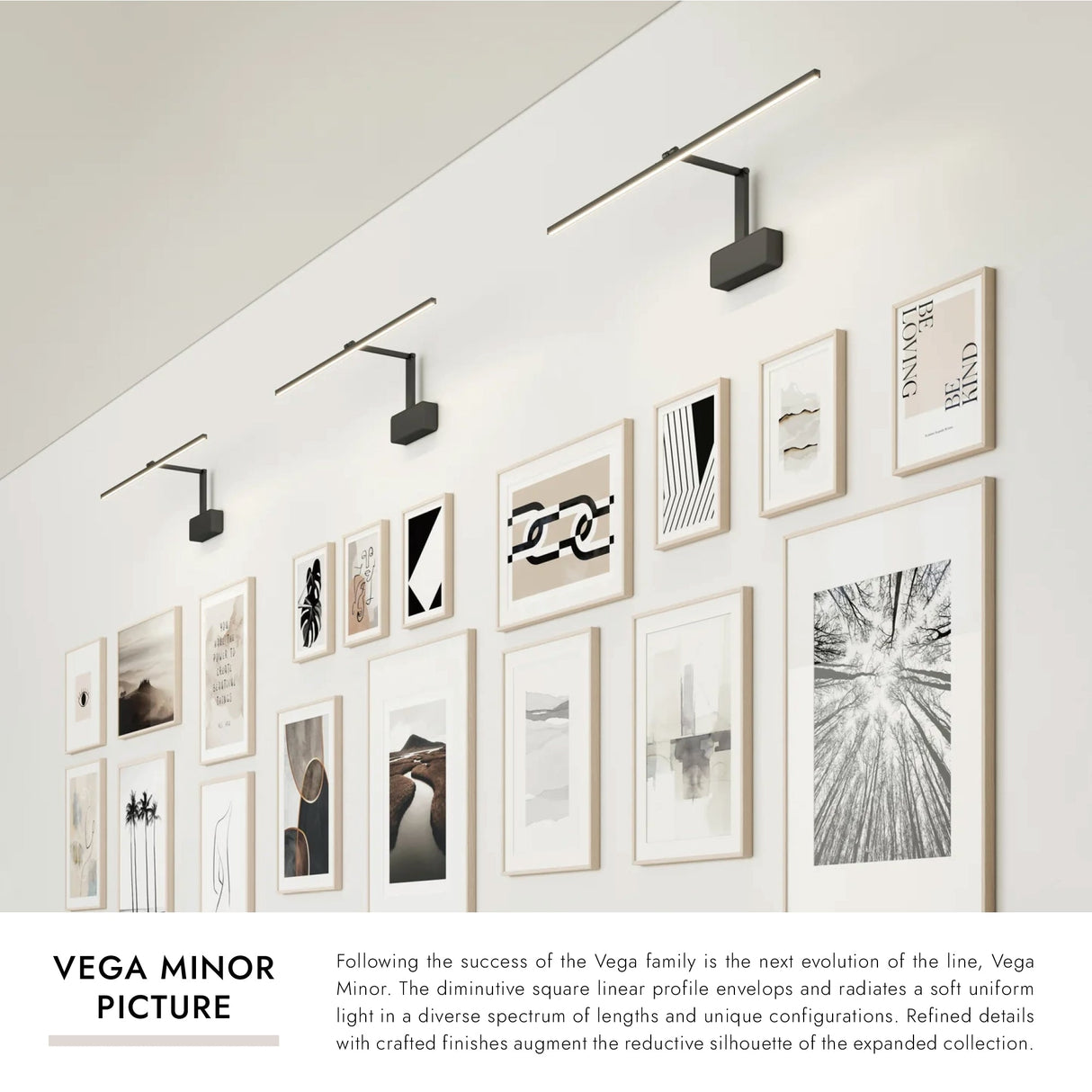 Kuzco Vega Minor Picture 34-in Wall/Picture Light