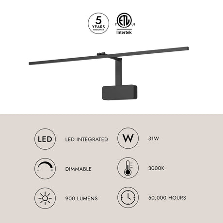 Kuzco Vega Minor Picture 34-in Wall/Picture Light