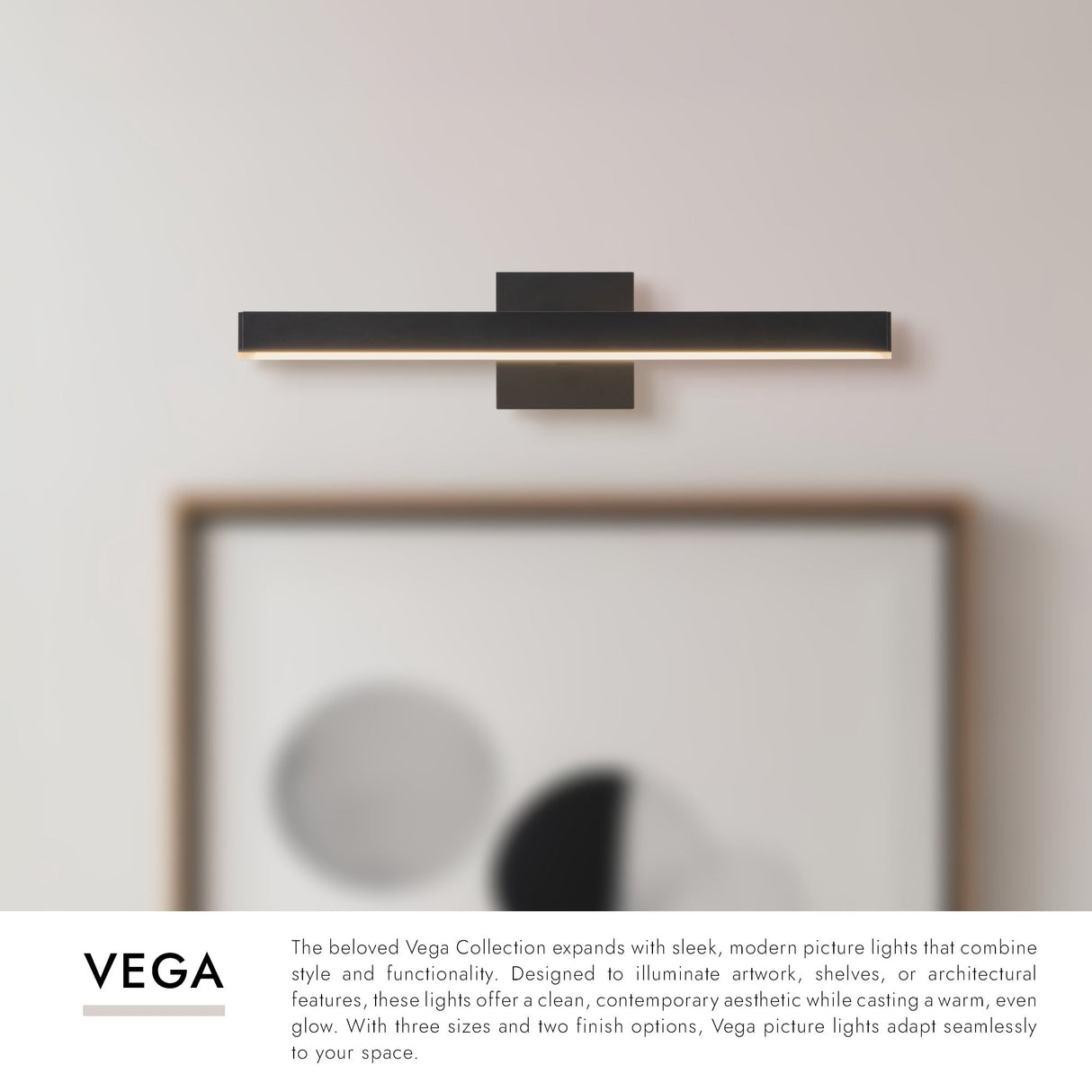 Kuzco Vega Picture 19-in Wall/Picture Light
