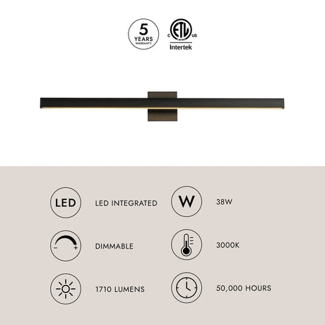 Kuzco Vera 38-in Vanity Light