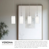 Kuzco Verona 4-in 4 Head Multi Pendant