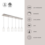 Kuzco Verona 4-in 6 Head Multi Pendant