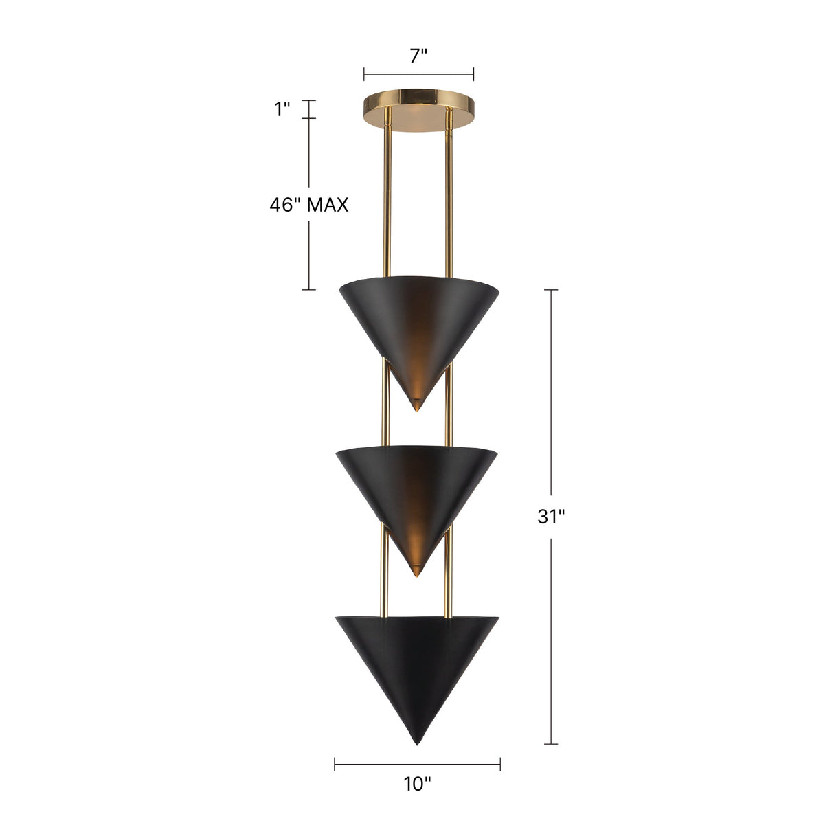 Alora Versus 28-in Pendant