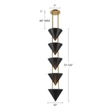 Alora Versus 48-in Pendant