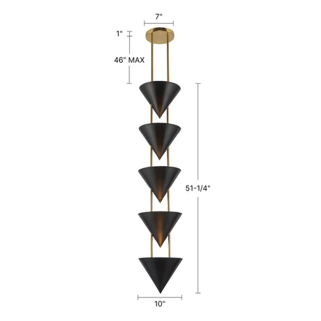 Alora Versus 48-in Pendant