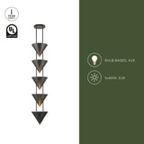 Alora Versus 48-in Pendant