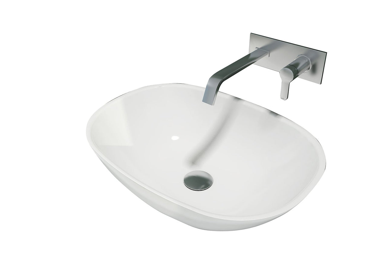 Lulu 22" Freestanding Solid Stone Washbasin