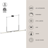 Kuzco Vesper 73-in Linear Pendant
