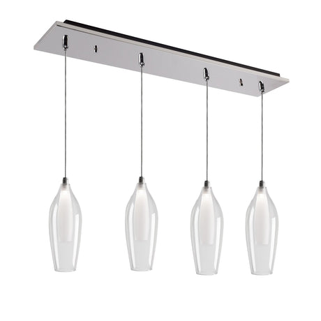 Kuzco Victoria 4-in 4 Head Multi Pendant