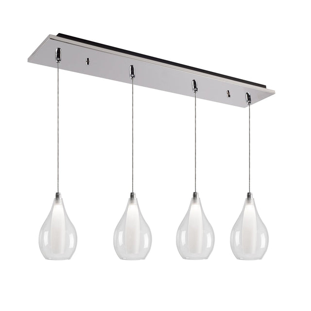 Kuzco Victoria 5-in 4 Head Multi Pendant