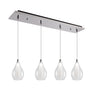 Kuzco Victoria 5-in 4 Head Multi Pendant