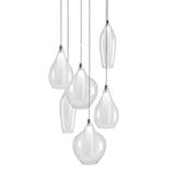 Kuzco Victoria 6 Head Multi Pendant