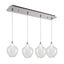 Kuzco Victoria 7-in 4 Head Multi Pendant