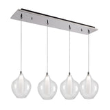 Kuzco Victoria 7-in 4 Head Multi Pendant