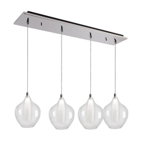Kuzco Victoria 7-in 4 Head Multi Pendant