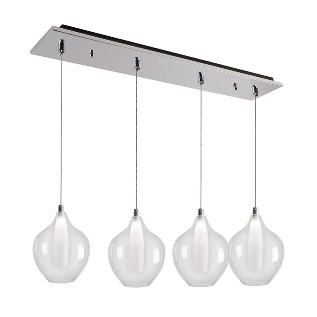 Kuzco Victoria 7-in 4 Head Multi Pendant