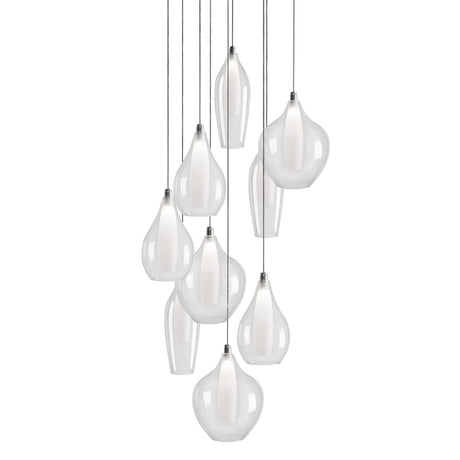 Kuzco Victoria 9 Head Multi Pendant