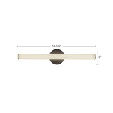 Kuzco Vibe Vire 24-in Wall/Vanity Light