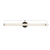 Kuzco Vibe Vire 36-in Wall/Vanity Light