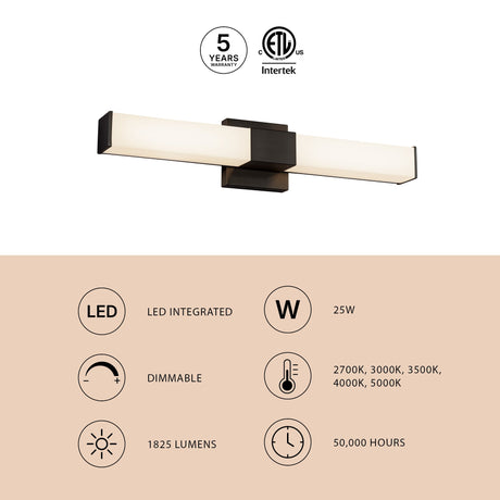 Kuzco Vibe Vivi 24-in Wall/Vanity Light