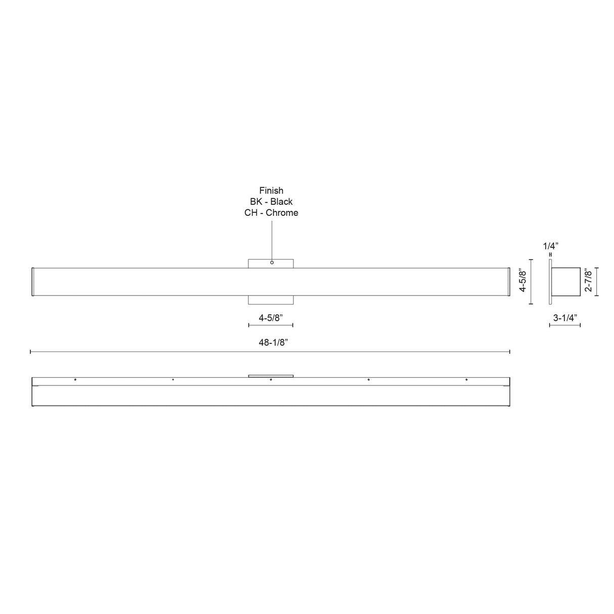 Kuzco Jane 48-in Vanity Light