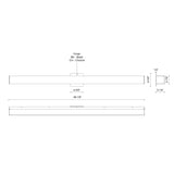 Kuzco Jane 48-in Vanity Light