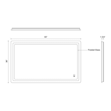 Kuzco Seneca 60-in Vanity Mirror