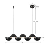 Kuzco Void 41-in Linear Pendant