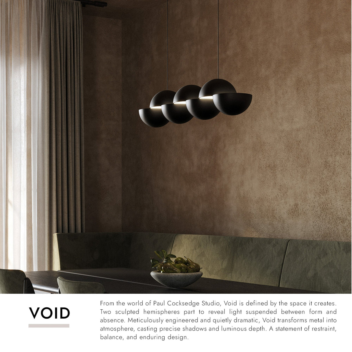 Kuzco Void 41-in Linear Pendant