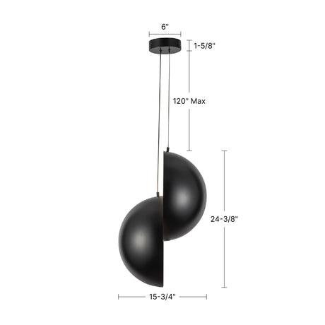 Kuzco Void 24-in Pendant
