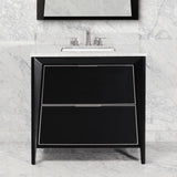 CANTO Metal Trim 36-in Single-Basin Vanity