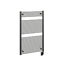 29.5"x47.5" Tuzio Savoy Towel Warmer in Matte Black / Electric Hardwired