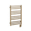 19.5"x31" Tuzio Avento Towel Warmer in Brushed Bronze / Electric Hardwired