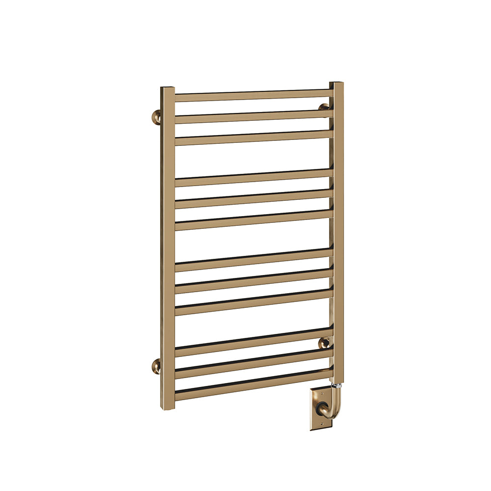 19.5"x31" Tuzio Avento Towel Warmer in Brushed Bronze / Electric Hardwired